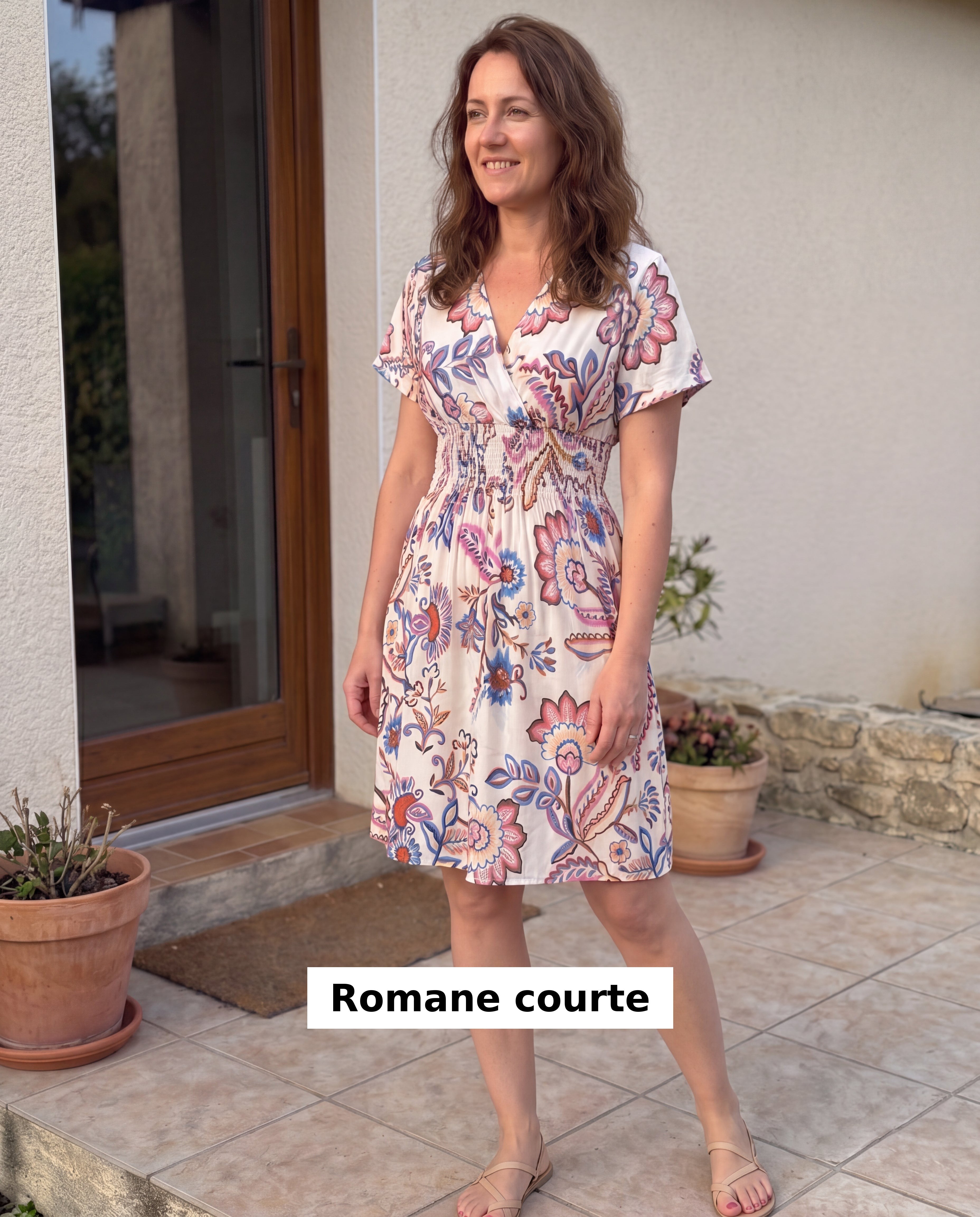 Romane courte, robe magique bohème Lifestyle Privé